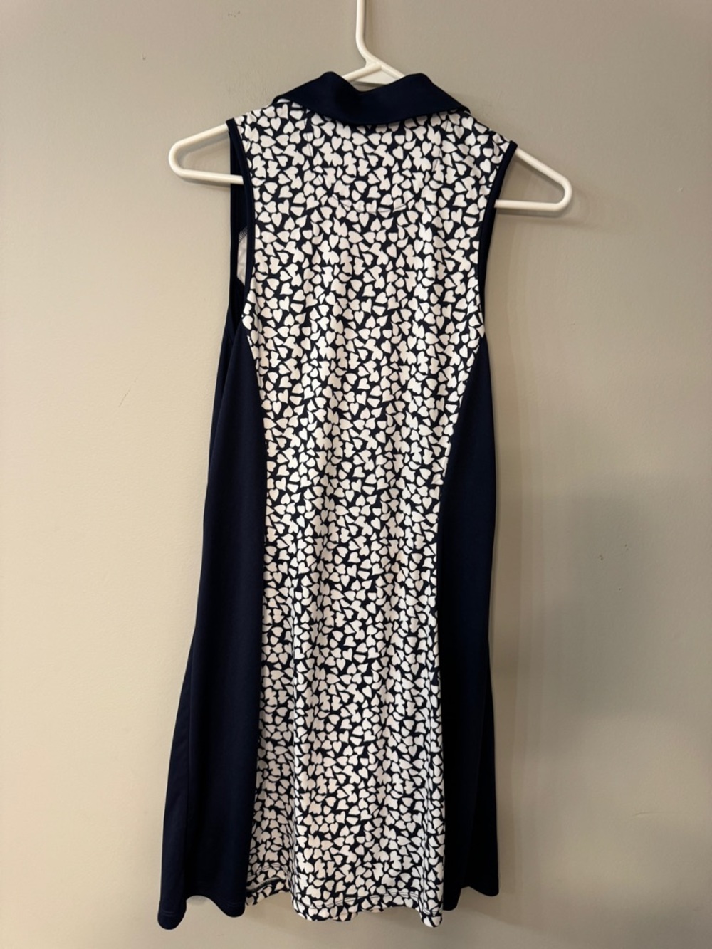 PGA Tour Navy and White Golf Dress with Pockets. Size Medium. - Picture 6 of 6